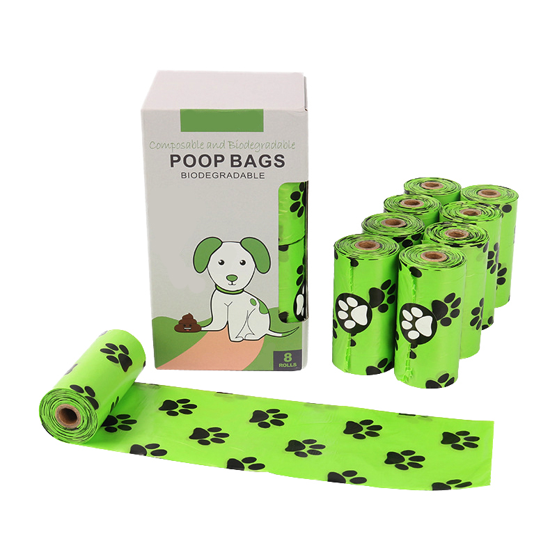 Pet Outdoor Sports Plastic Biodegradable Dog Waste Poop Disposable Pet Dog Poop Bag