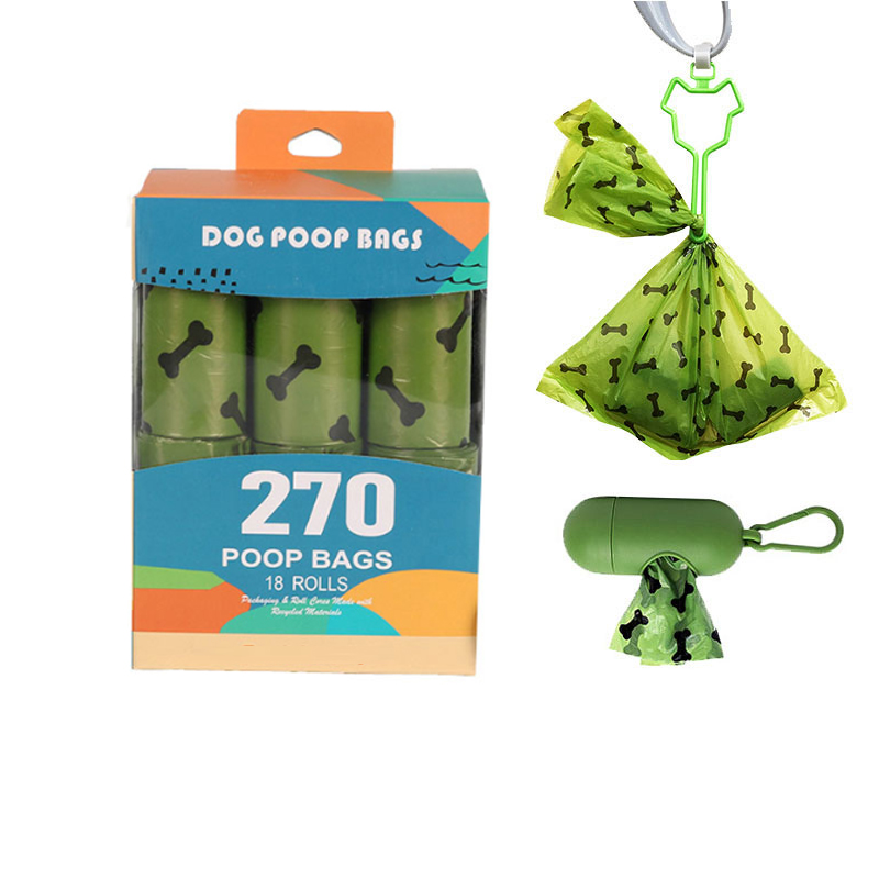 Eco-friendly Customized Logo Biodegradable Dog Poop Bag