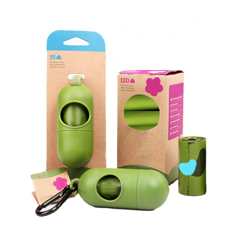 Eco-friendly Customized Logo Biodegradable Dog Poop Bag