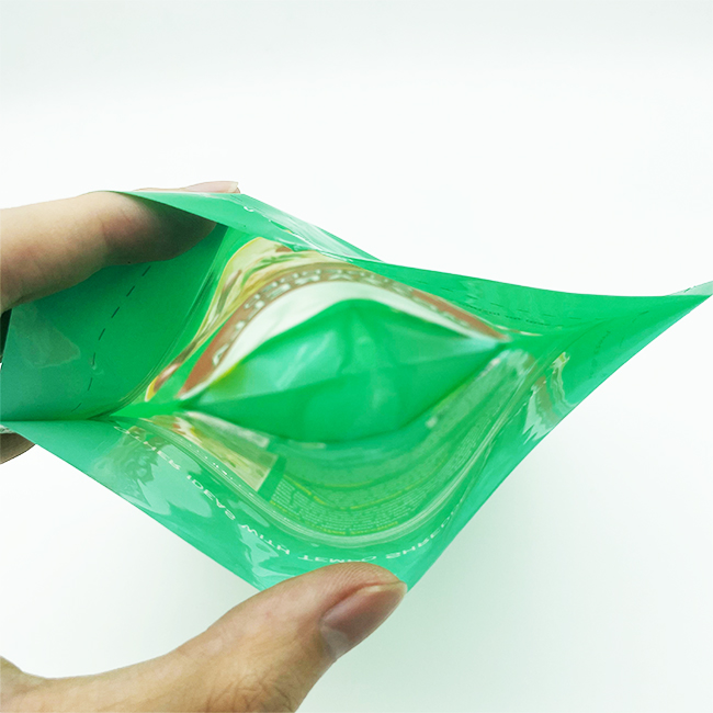 Custom Waterproof Biodegradable Aluminum Foil Zip Lock Food Doypack Stand Up packaging pouch bags