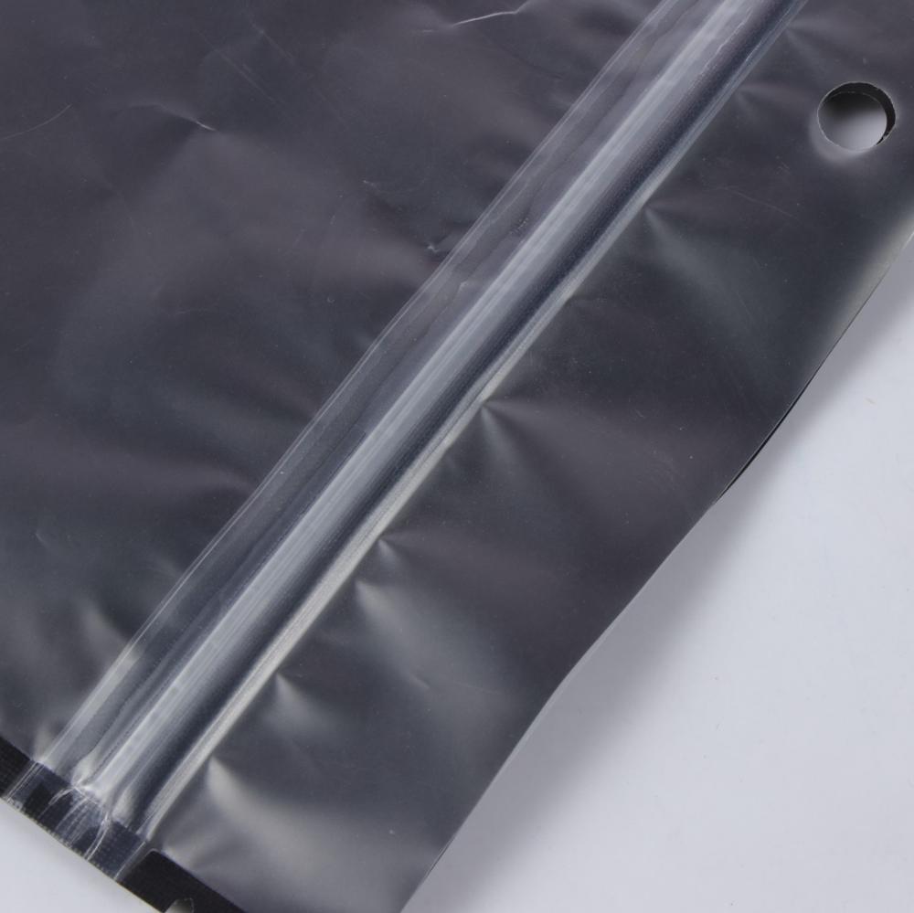 Wholesales Custom Printed Frosted Plastic Zipper Bag