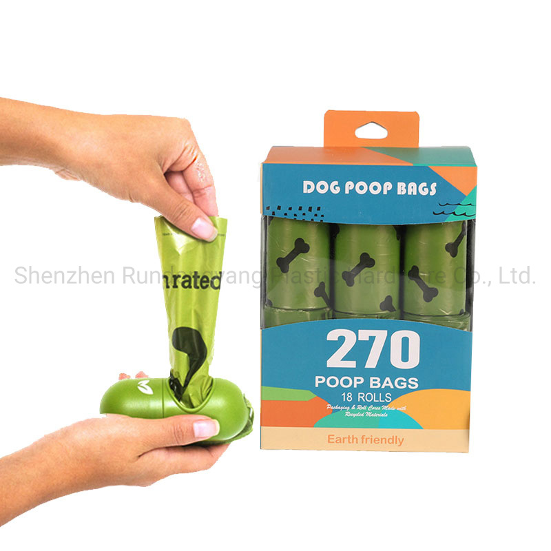 Hot Sells OEM Eco-Friendly Customized Logo Biodegradable Dog Poop Bag Waste Bag