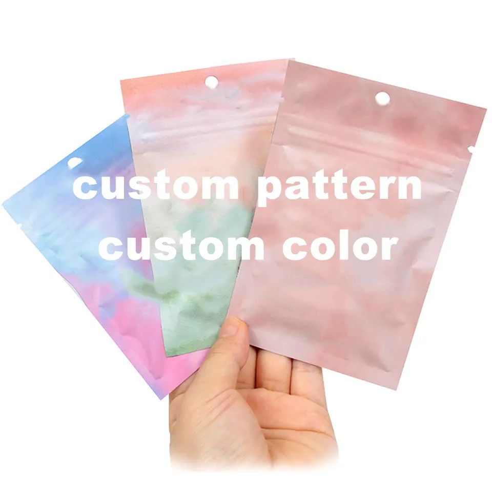 Custom Printed Compound Plastic Bag Seal Mylar Bag Aluminum Foil Bag
