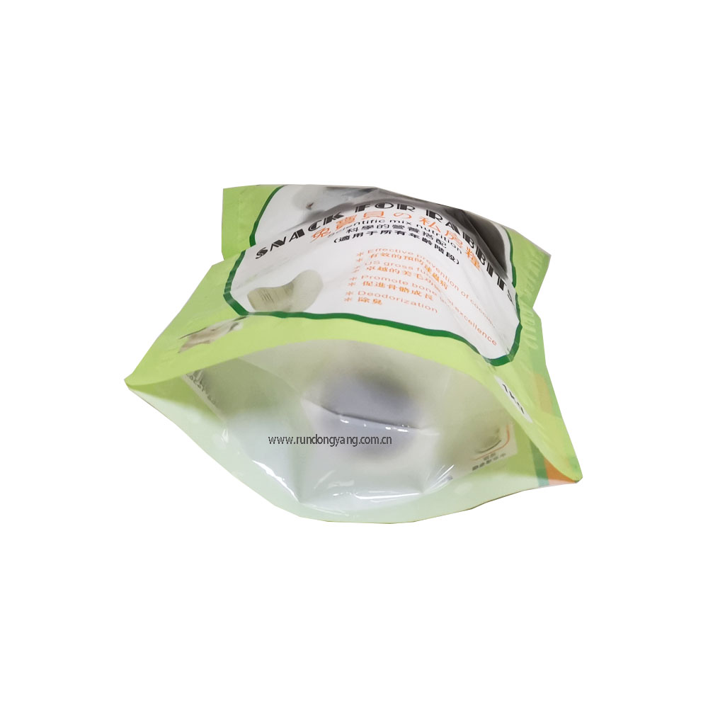 Disposable Custom Logo Printed Plastic Aluminium Ziplock Resealable Pet Food Packaging Stand up Pouch Pet Food Bag