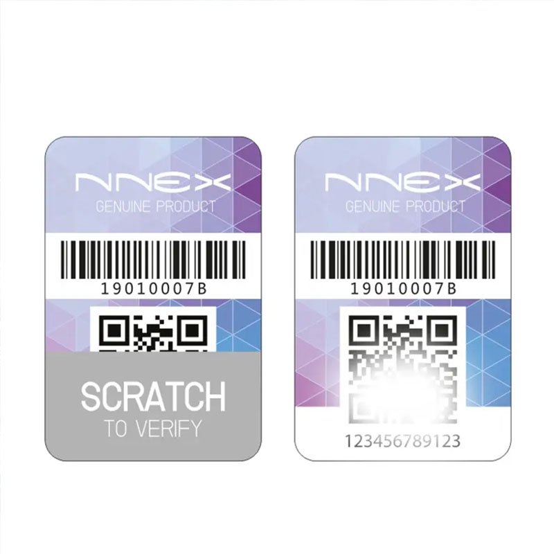 Tamper-Proof Anti-Counterfeit Label Void Seal Holographic For Various Packaging