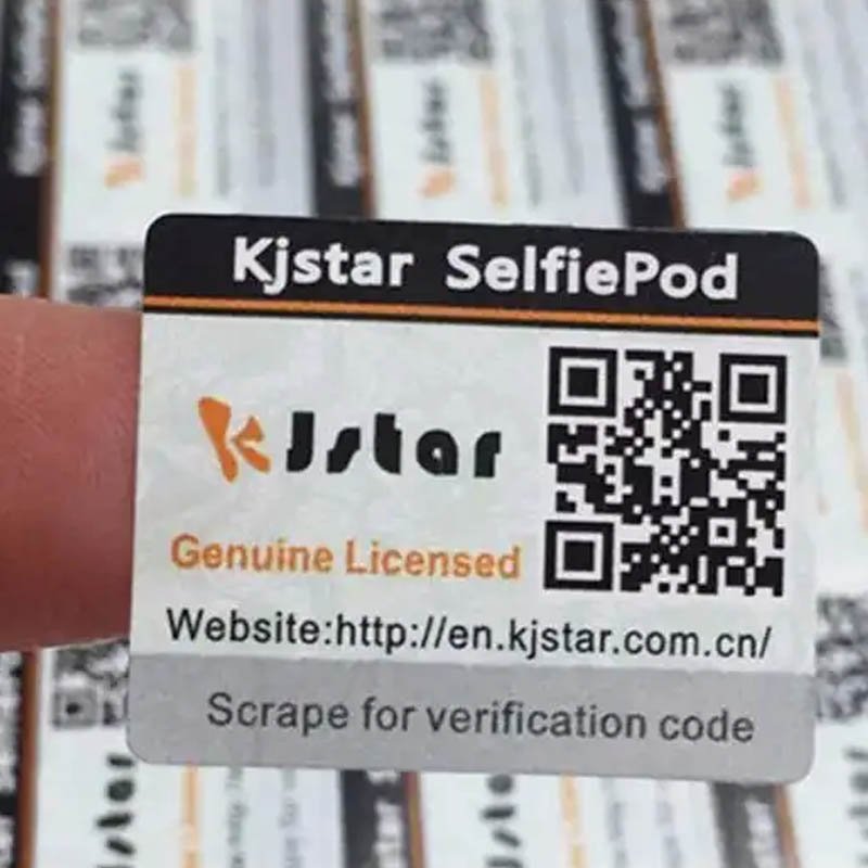 Best Secure Hologram Anti-Counterfeit Label Scratch Off Tamper Evident For Electronics wholesale