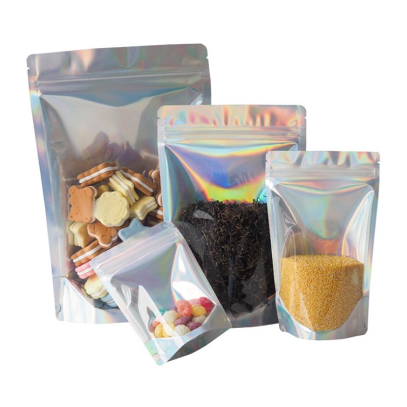 Premium Clear Stand Up Pouch Food Pouches Factory Direct High Barrier Heat Seal