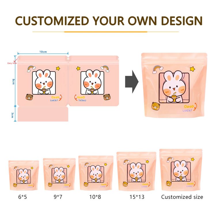 Detailed Description of Premium Clear Stand Up Food Pouches