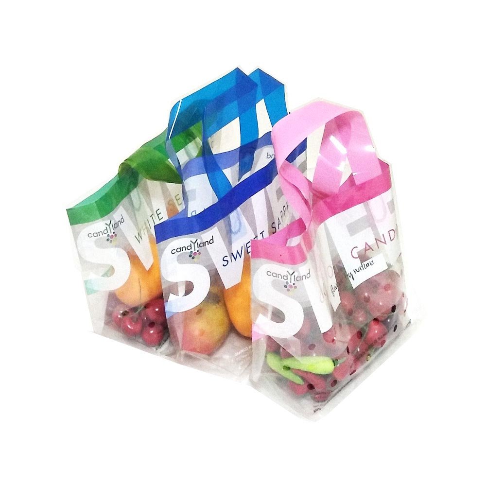 Supplier Food Grade Clear Produce Vegetable Packaging Bags For Pack