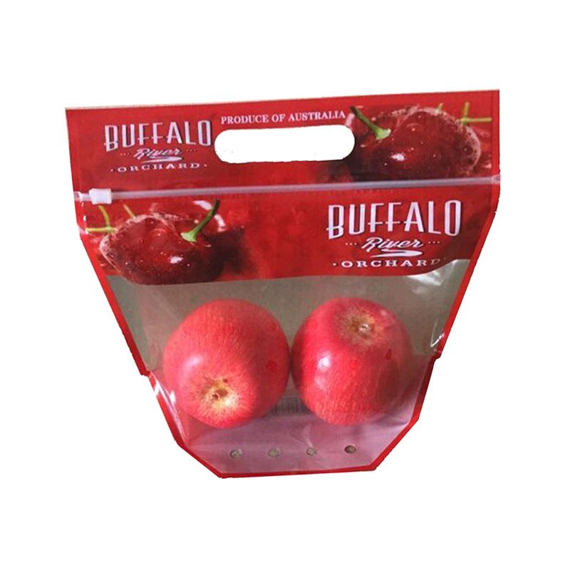 Wholesale Recycled Breathable Produce Bags Custom Thick Gusseted Ventilation