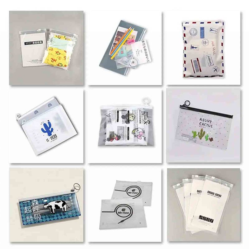 Types and Sizes of Underwear Zipper Packaging Bags