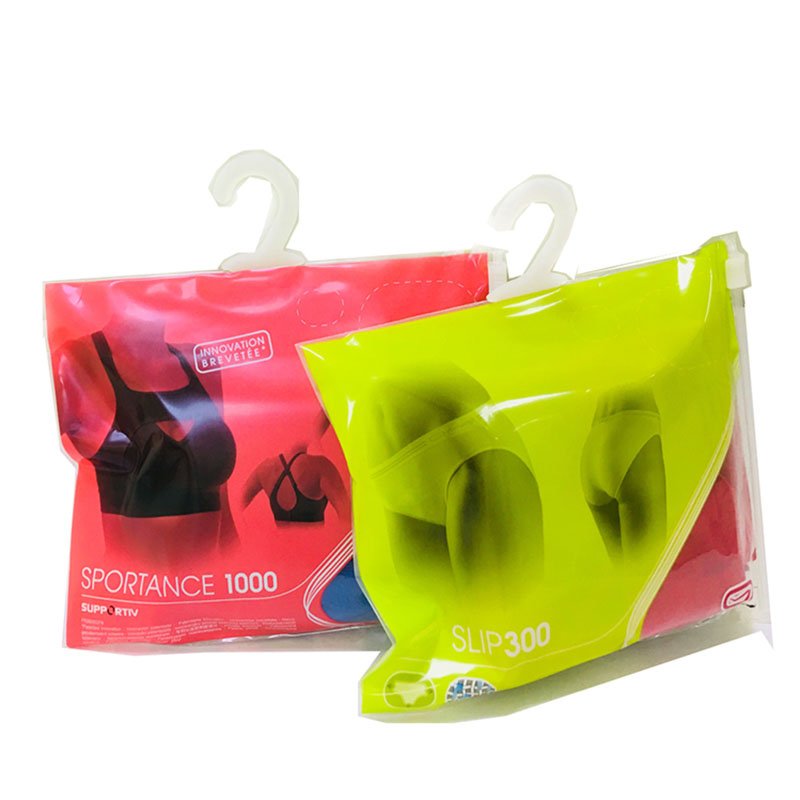 Custom Underwear Zipper Packaging Bags Factory Direct Heat Seal Private Label Service