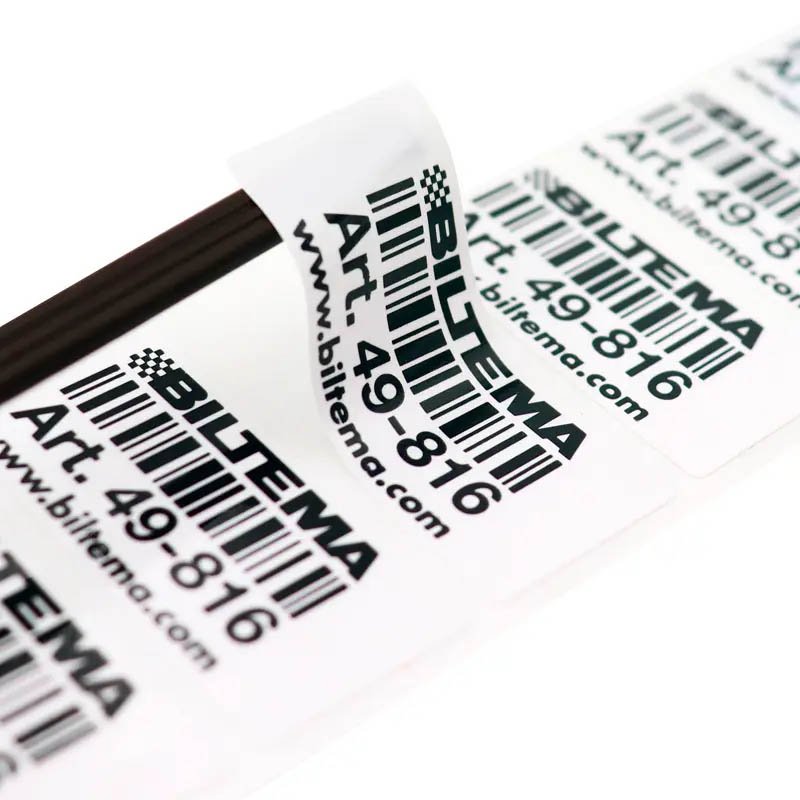 Supplier Durable Polyester Barcode Labels For Asset Tracking Inventory Control