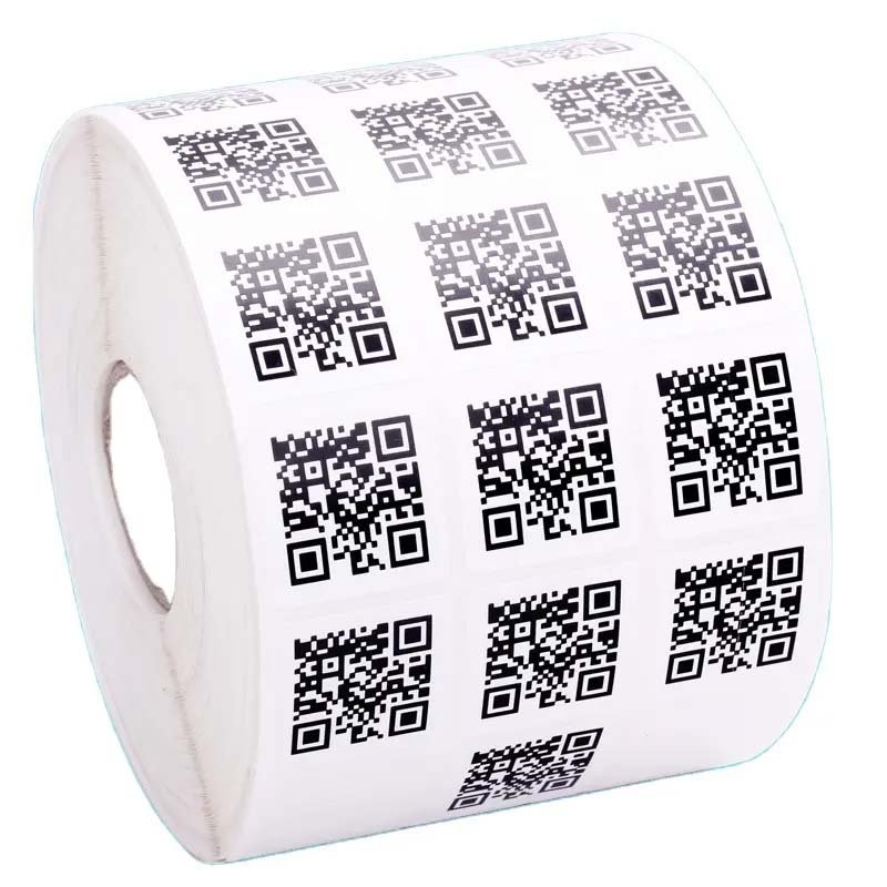 Factory Waterproof Computer Barcode Stickers For Warehouse Inventory Management