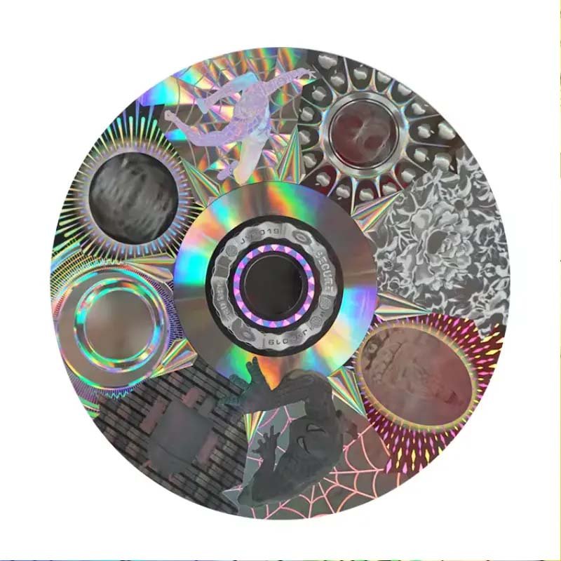 Design Eco Holographic Stickers For Sustainable Packaging Labels