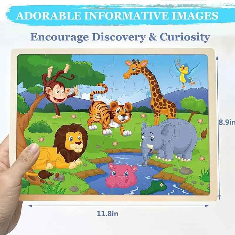 Best Manufacturer Jungle Adventure Cartoon Puzzle Kit For Kids Adults All Ages wholesale
