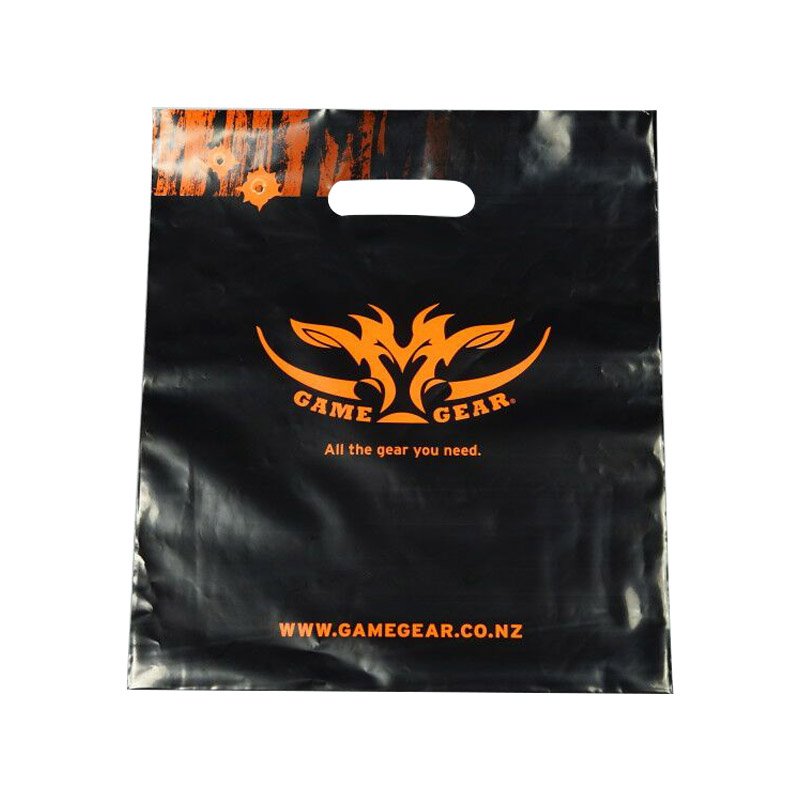 Manufacturer Foldable Plastic Handle Bag For Space Saving Storage Reuse