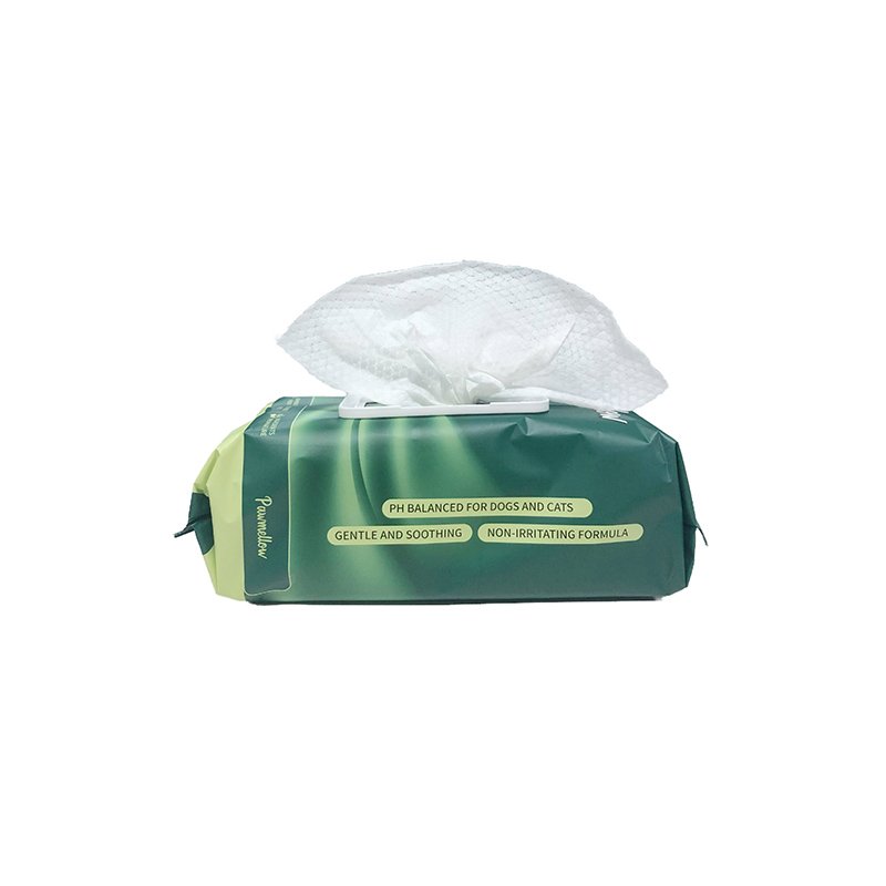Company Hypoallergenic Bamboo Pet Wet Wipes For Sensitive Ears Eyes Paws