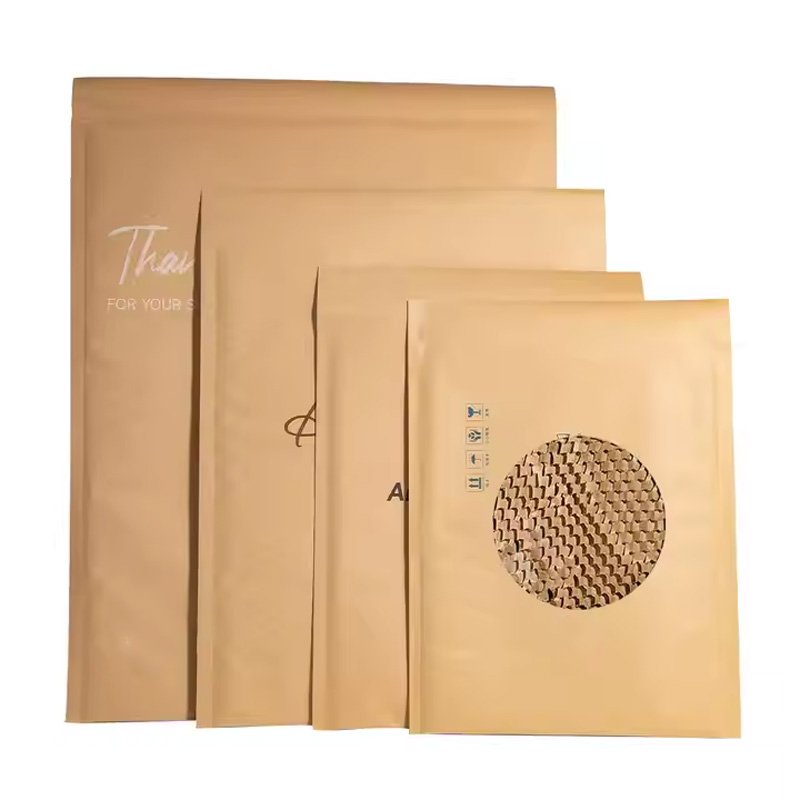 Supplier Bubble Lined Honeycomb Mailers For Fragile Glass Shipping Protection