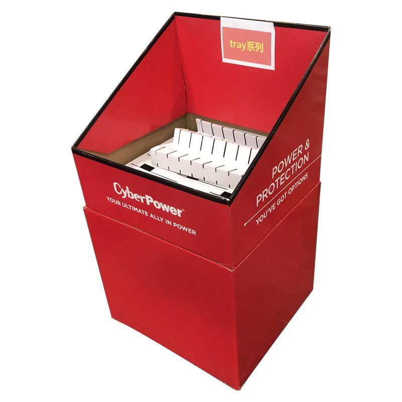 Custom Printed Cardboard Display Stand For Retail Promotion Bulk Supply