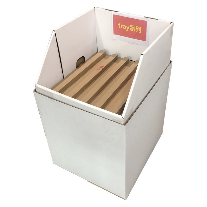 Corrugated Paper Display Stand OEM Service With Logo Wholesale Supply
