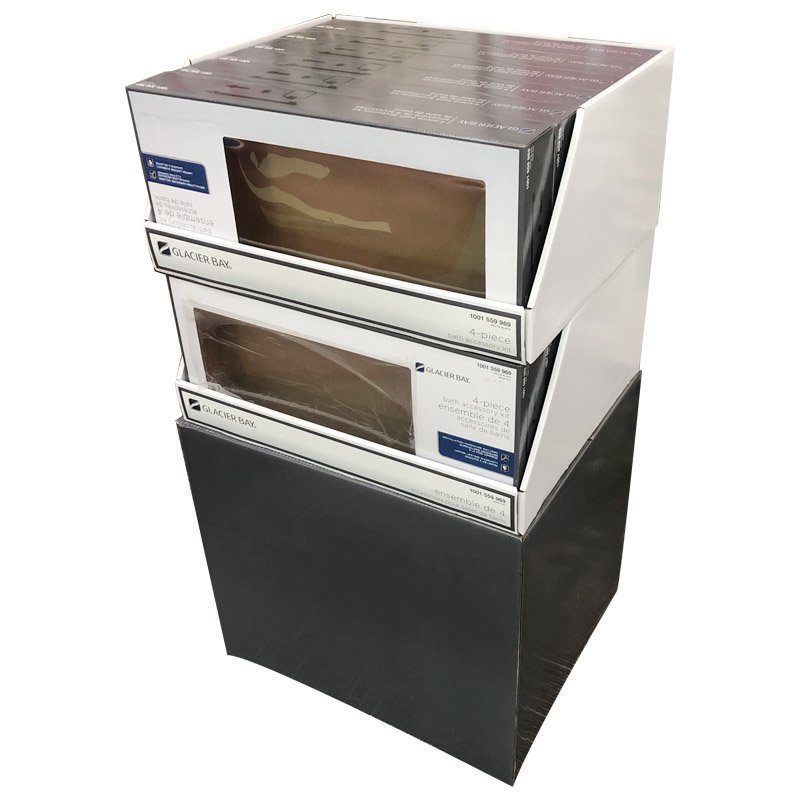 Foldable Paper Display Stand Eco Friendly POS Packaging Factory Direct