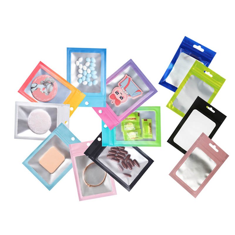 Food Grade Heat Seal Pouches With Logo Biodegradable Material Available