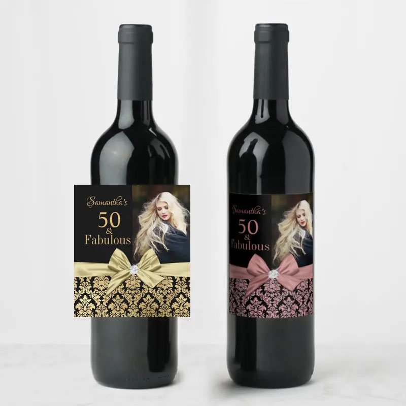 Cost Effective Bottle Labels Mass Production Quick Turnaround Low MOQ