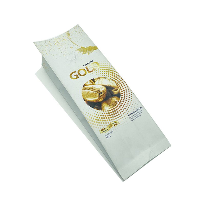 Best High Barrier Foil Coffee Packaging Bag With Matte Finish And 3 Side Seal 500g wholesale