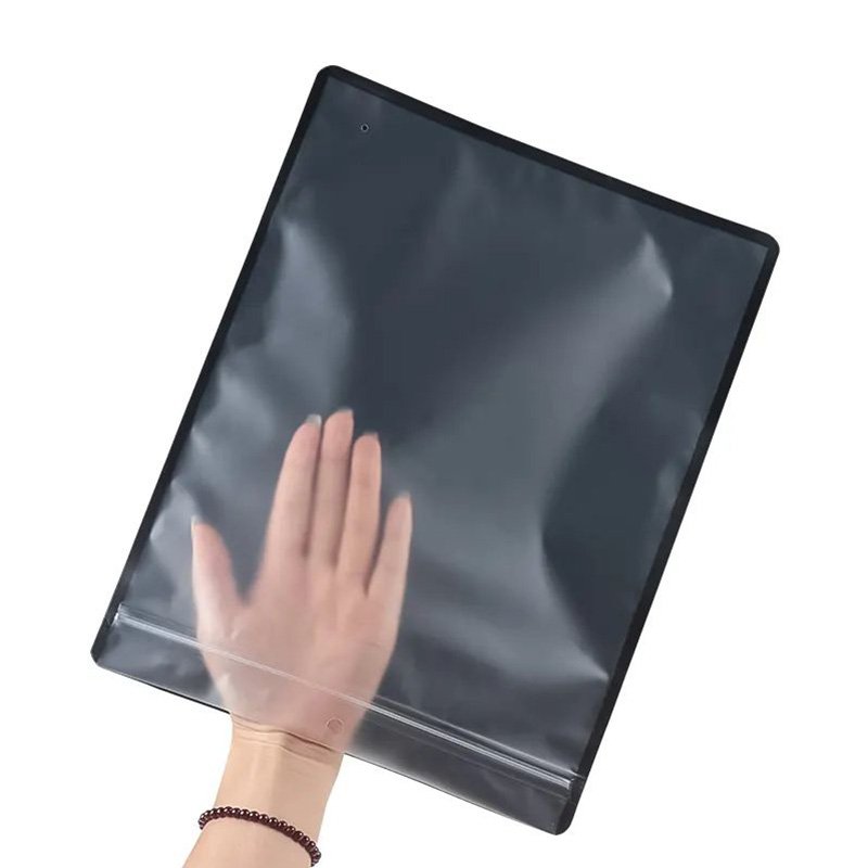 Clear PE Zipper Clothing Packaging Bag 70 Micron With Hang Hole For Display
