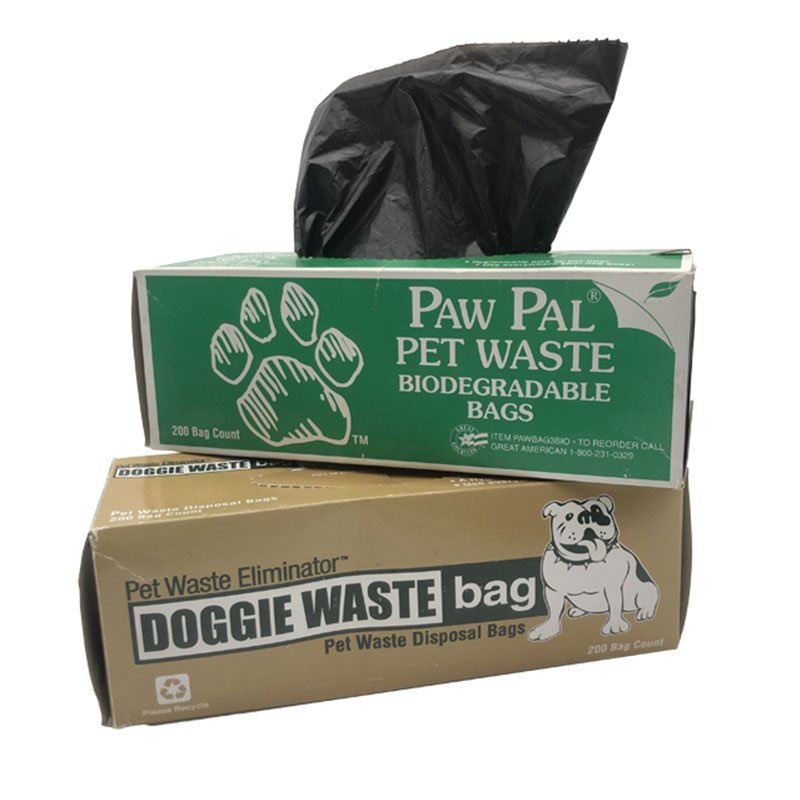 Extra Large Pet Waste Bags Roll Type 20 Microns Thick 40x30cm Leak Proof