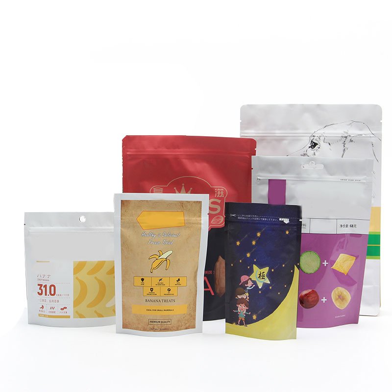 Matte Black Mylar Food Packaging Bag 3 Side Seal Heat Sealable 120μm Thick