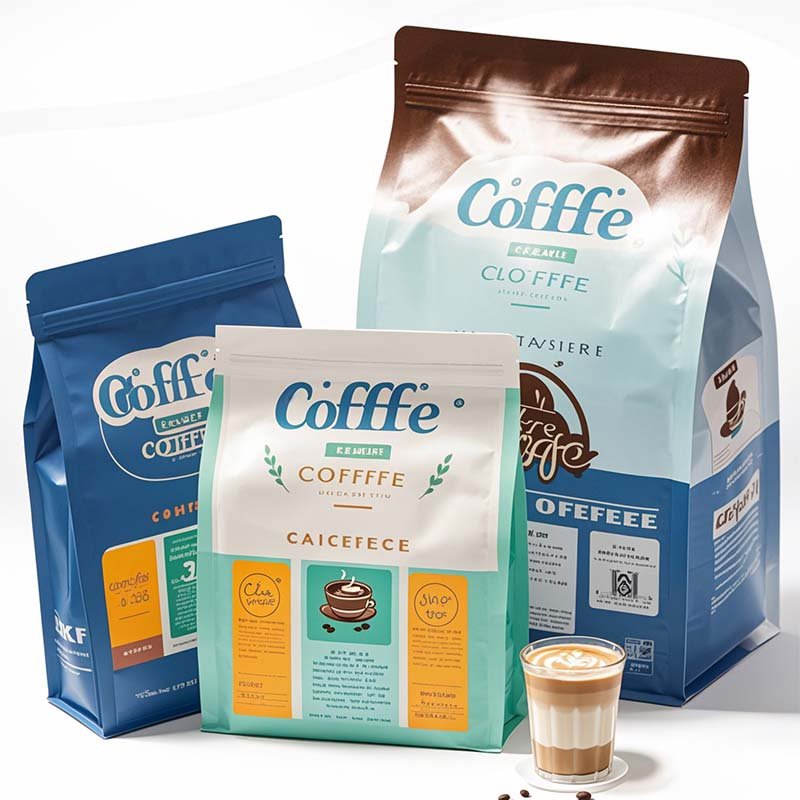 Best Custom Embossed Coffee Packaging 300 Microns Thickness Degradable wholesale