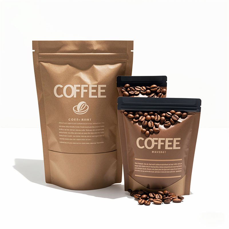 Best High-Barrier Moisture Resistant Coffee Bags Matte Finish Stand Up Zipper CE Certified wholesale