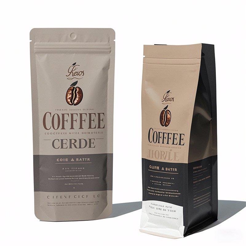Degassing Valve Coffee Bags For Nitrogen Flushing Heat Resistant Seal LOGO Printing