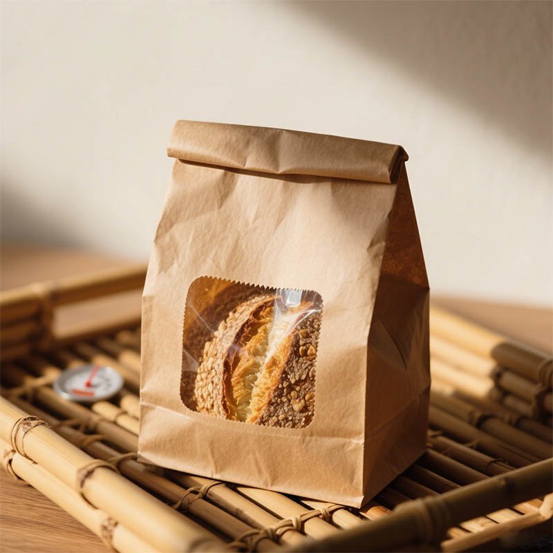 Large Capacity Eco-Friendly Reusable Baking Bags Supplier For Bulk Food Cooking 120g Paper