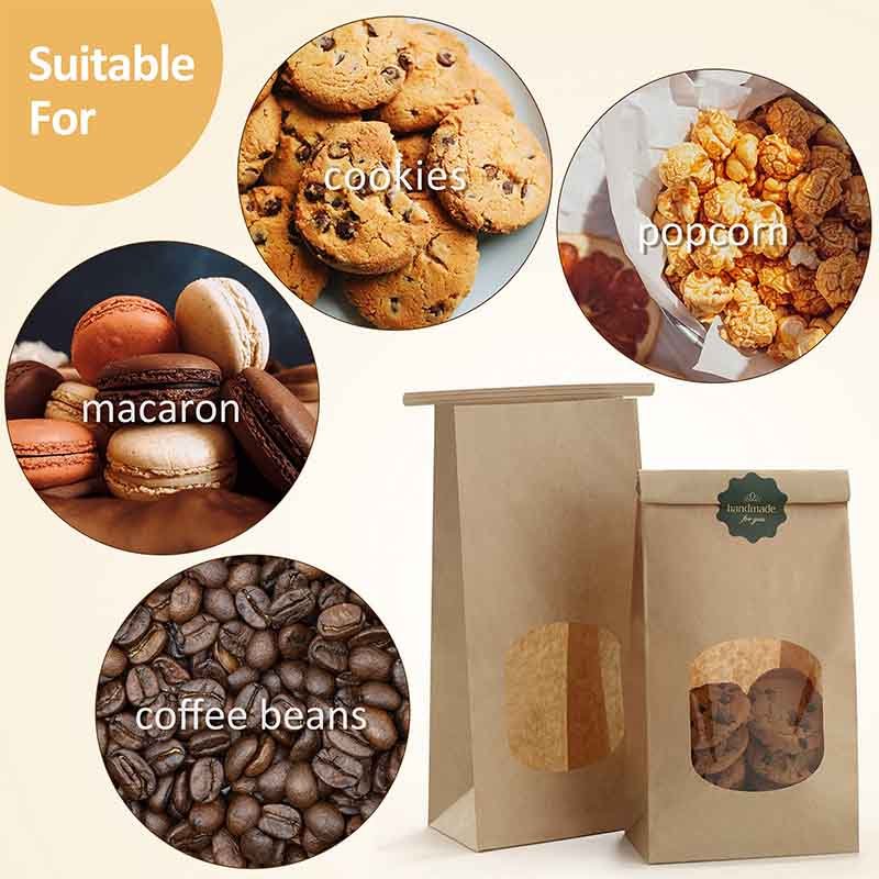 Manufacturer Baking Bags For Branded Food Wrapping Packaging Needs Printed Logo