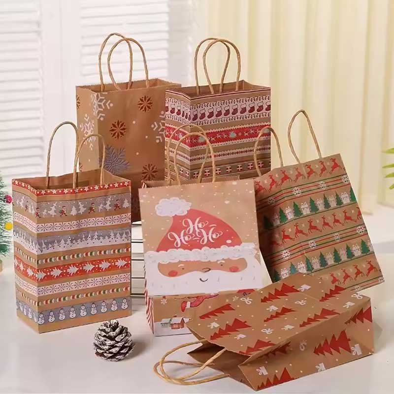 Best Custom Color Paper Gift Bags – Matte Finish with Rope Handles for Events Packaging wholesale