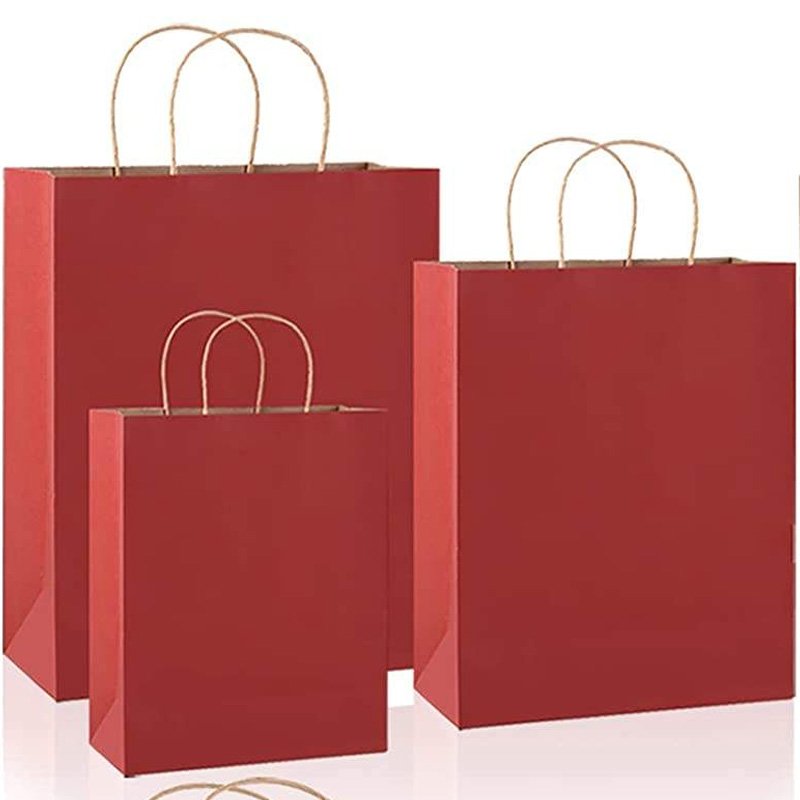 Luxury Printed Paper Shopping Bags – Sturdy Handles for Boutique Gift Packaging