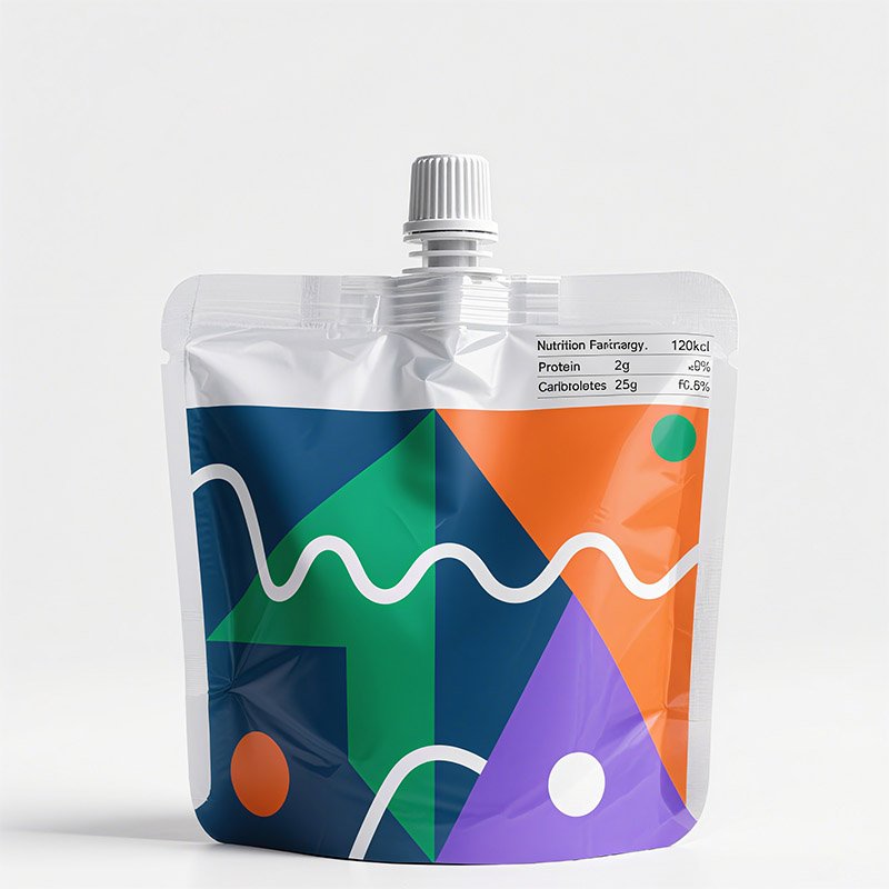 Best Recyclable Plastic Spout Pouch For Juice And Milk Packaging With Strong Seal wholesale