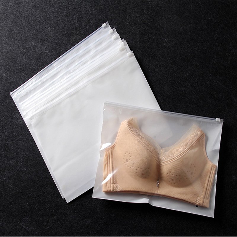 Wholesale Clear LDPE Zipper Garment Bags Reusable Eco-Friendly Packaging