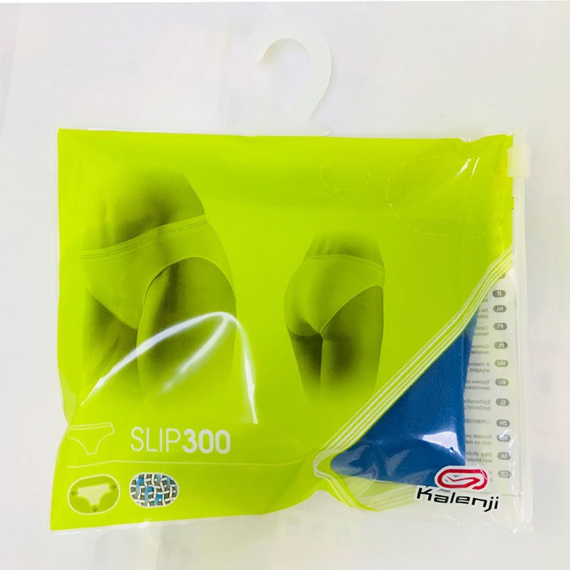 Best Supplier Custom Logo Clothing Zipper Bags Transparent Reusable Apparel Packaging wholesale