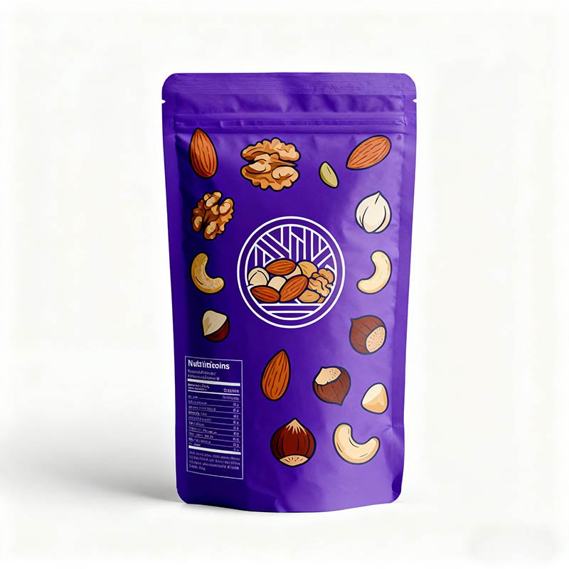Custom Aluminum Foil Pouch for Food Packaging Recyclable Thick 6mil