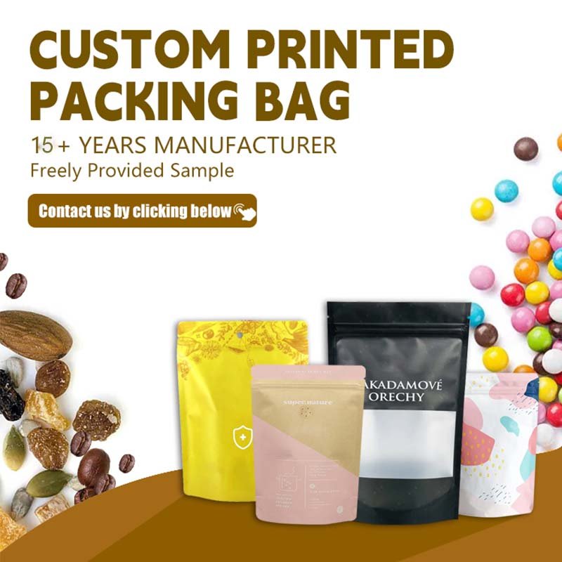 Premium Matte Irregular Shape Stand Up Pouch 6mil Airtight Seal Custom Size Printing