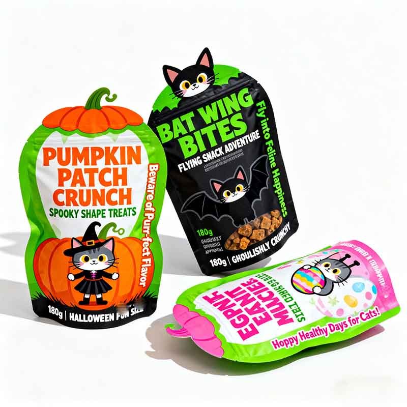 Heavy-Duty Irregular Gusset Pouch 8mil PE Laminated Wide Mouth Moisture Barrier Bag