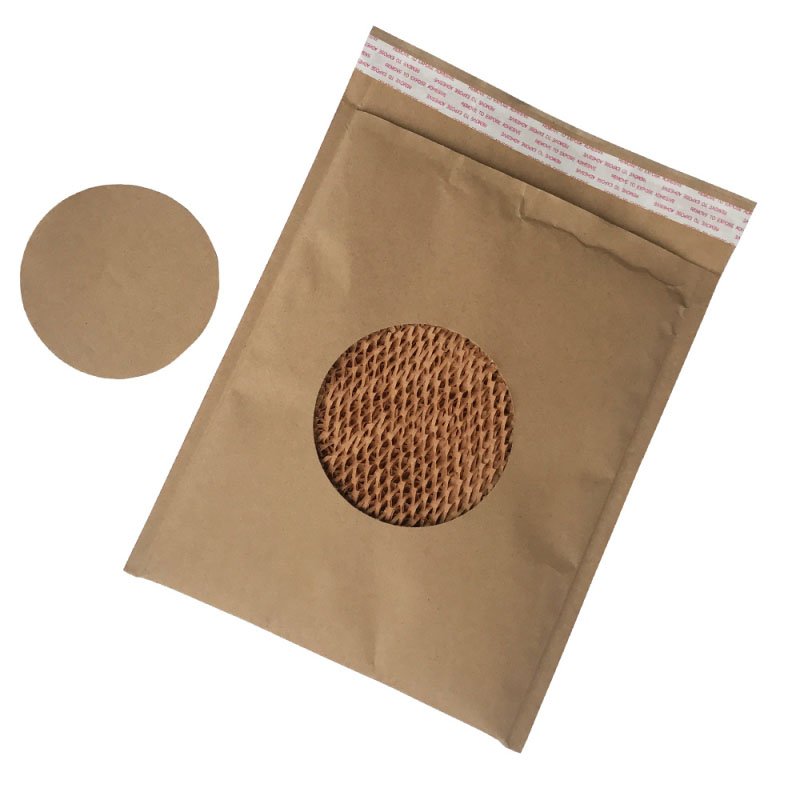 Best Manufacturer Biodegradable Honeycomb Mailers Custom Logo Shockproof Protective Bags wholesale