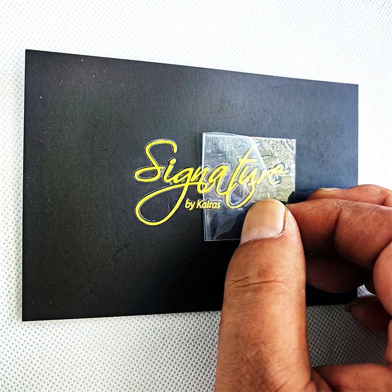 Custom Printed UV Logo Transfers Waterproof Long Lasting Weather Resistant