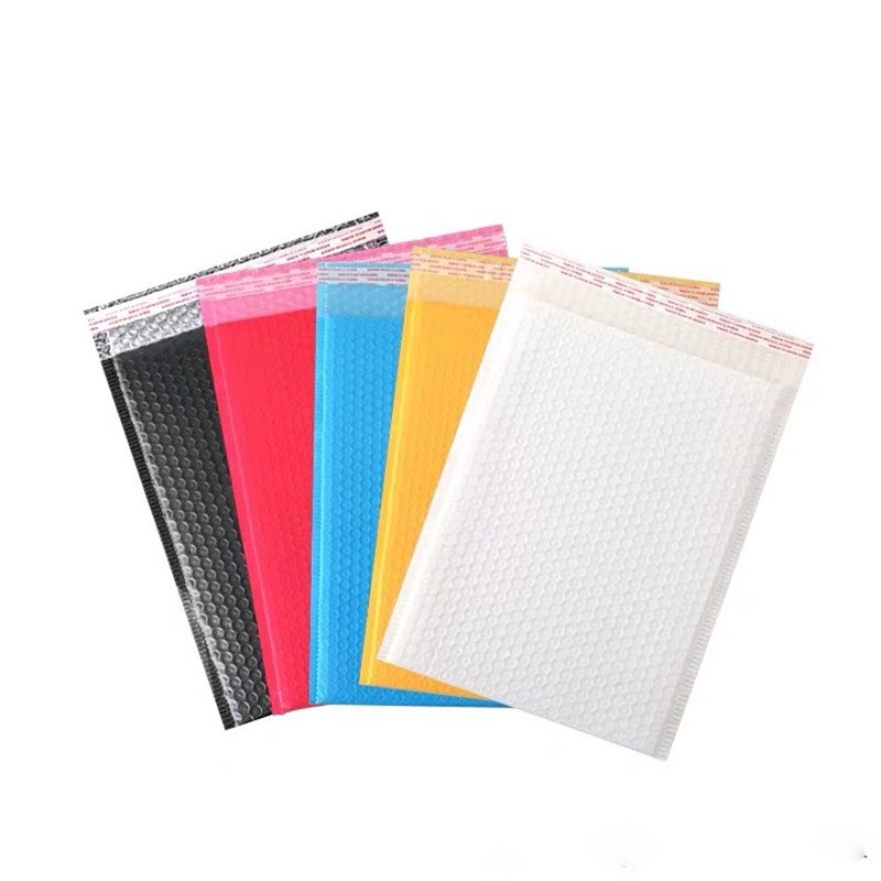 Custom Logo Bubble Mailing Pouch 35x40cm For Online Boutique Apparel Packaging