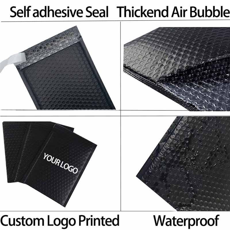Best Reinforced Bubble Mailer Pouch With Custom Logo Printing For Apparel Shipment wholesale