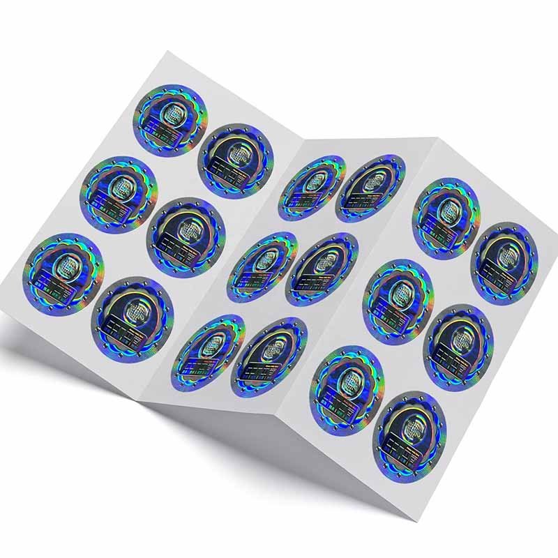 Factory Custom Void Pattern Anti-Counterfeit Labels Tamper Proof Durable Stickers